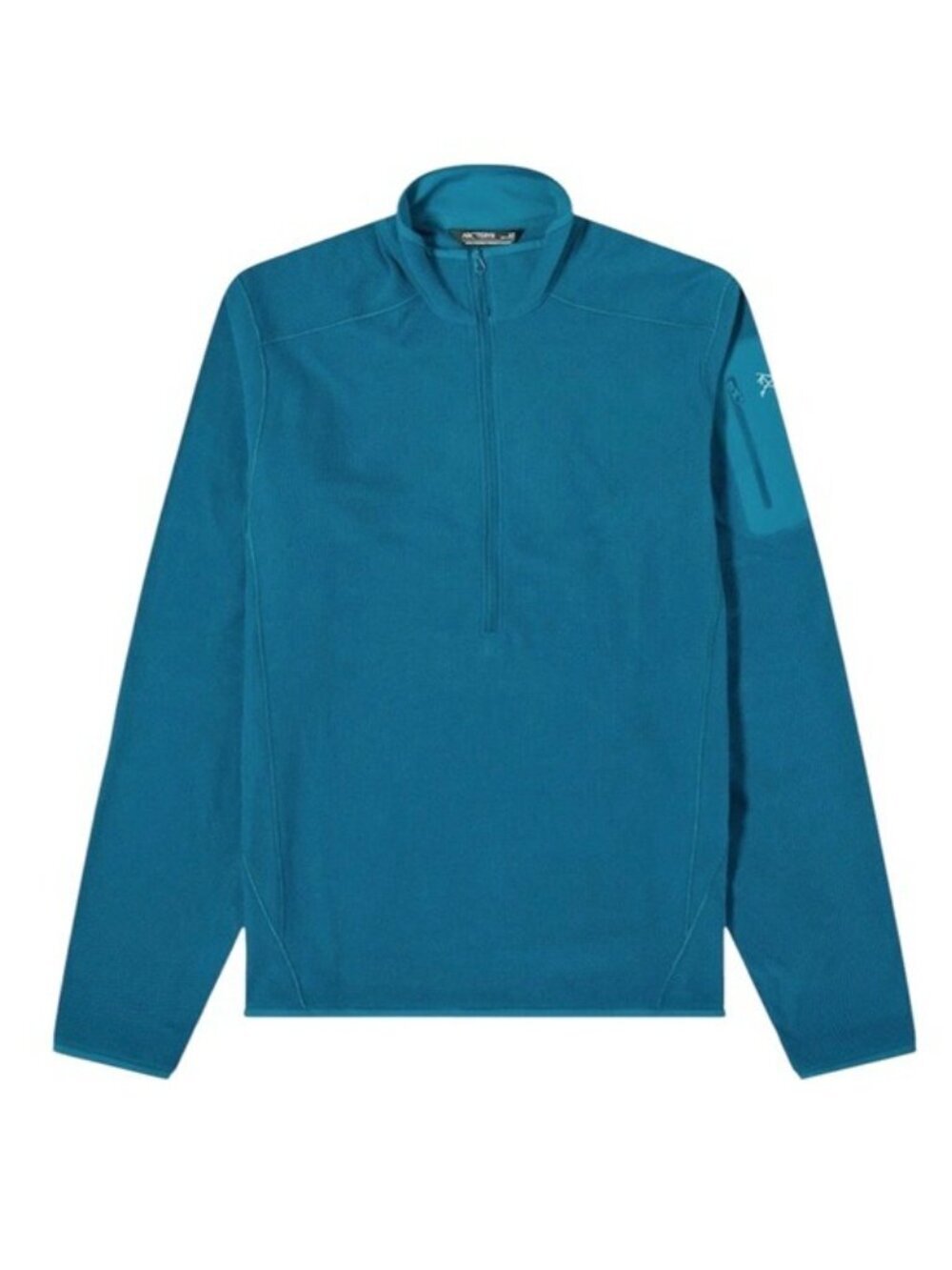 Arc'teryx Delta LT Zip Neck Waffle Fleece Turquoise Blue Size XL - Picture 14 of 15